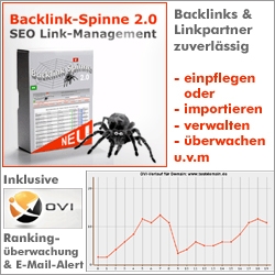 Hochwertiges SEO Tool: Ranking- und Linkpartnerüberwachung jetzt zusammen in einem Paket!