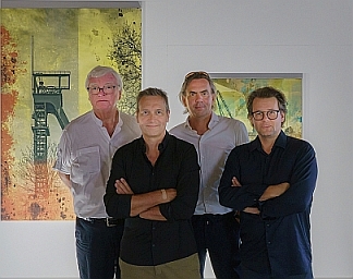 v.l. Bodo Hombach, Dieter Nuhr, Boris Berger Dirk Geuer, Rechte Geuer und Geuer v.l. Bodo Hombach, Dieter Nuhr, Boris Berger Dirk Geuer, Rechte Geuer und Geuer