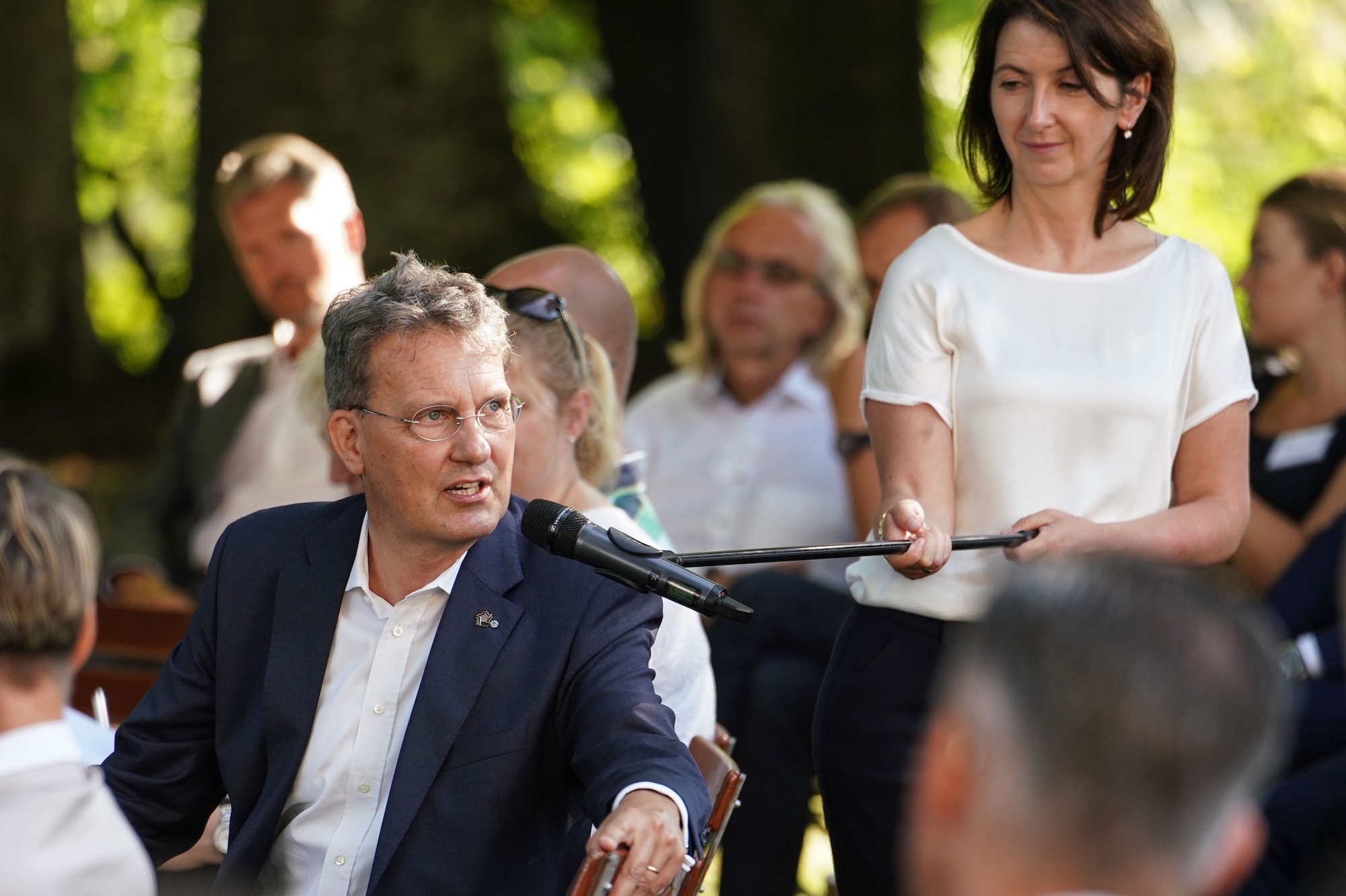 Prof. Dr. Guido Quelle beim 18. Internationalen Marken-Kolloquium (Die Bildrechte liegen bei dem Verfasser der Mitteilung.)