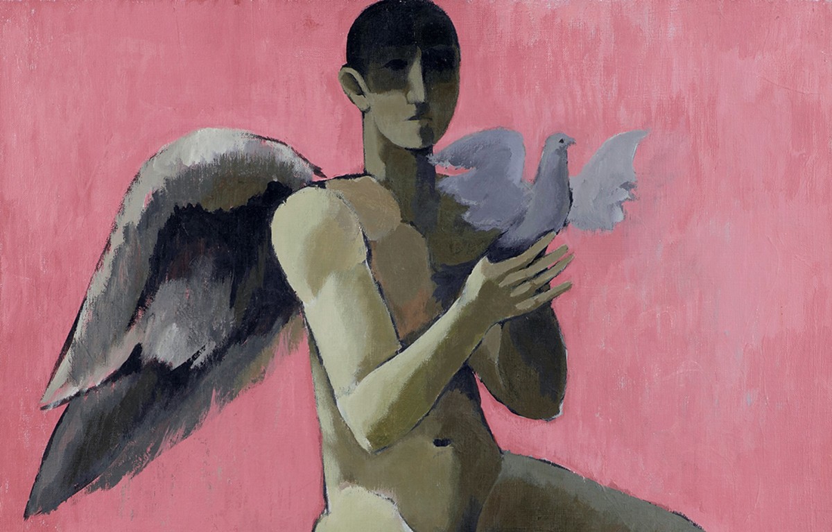 Engel mit Taube (© Galerie Gmurzynska ) Engel mit Taube (© Galerie Gmurzynska )