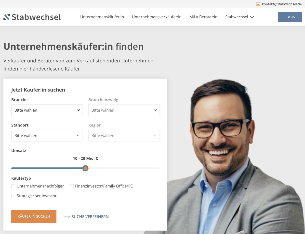 über www.stabwechsel.de kommt man direkt auf den Schnelleinstieg und bekommt sofort Ergebnisse (Die Bildrechte liegen bei dem Verfasser der Mitteilung.) über www.stabwechsel.de kommt man direkt auf den Schnelleinstieg und bekommt sofort Ergebnisse (Die Bildrechte liegen bei dem Verfasser der Mitteilung.)
