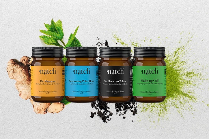 Nachhaltig und gesund: Die Natch Zahnpasta-Tabs (Die Bildrechte liegen bei dem Verfasser der Mitteilung.)
