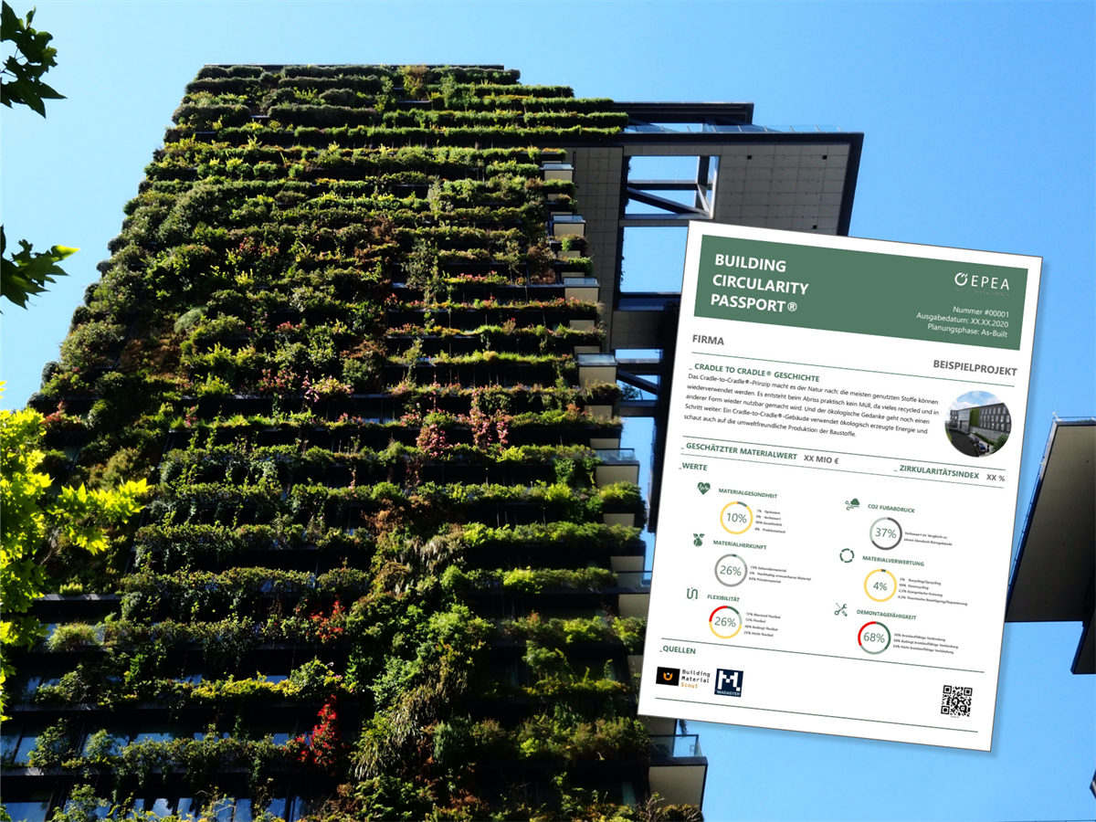 Erster BIM-basierter Building Circularity Passport ermöglicht taxonomiekonforme Planung (c) Die Werkbank IT GmbH Erster BIM-basierter Building Circularity Passport ermöglicht taxonomiekonforme Planung (c) Die Werkbank IT GmbH