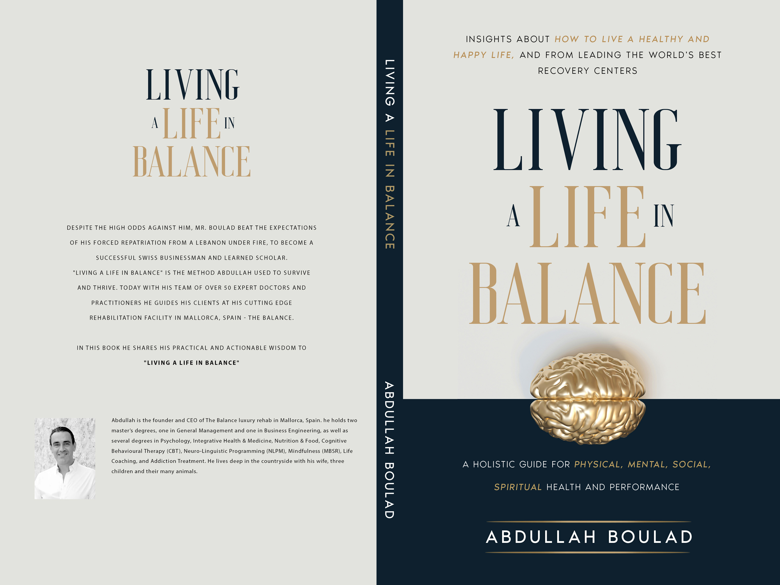 THE BALANCE Gründer Abdullah Boulad veröffentlicht sein erstes Buch:"Living a Life in Balance" (Bildquelle: THE BALANCE)