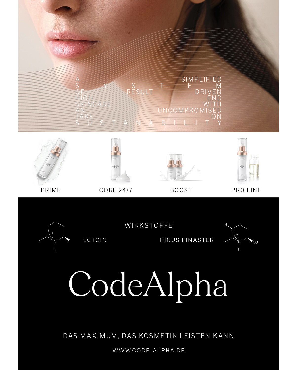 CODE ALPHA - Highend-Wirkkosmetik CODE ALPHA - Highend-Wirkkosmetik