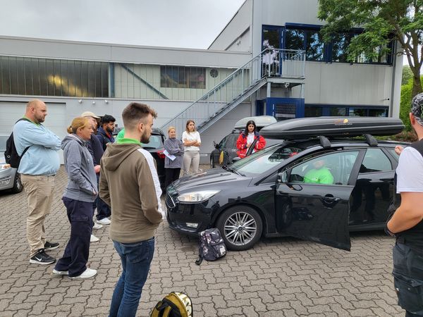 Sicherheitstraining bei der promotionwelt GmbH (Die Bildrechte liegen bei dem Verfasser der Mitteilung.) Sicherheitstraining bei der promotionwelt GmbH (Die Bildrechte liegen bei dem Verfasser der Mitteilung.)