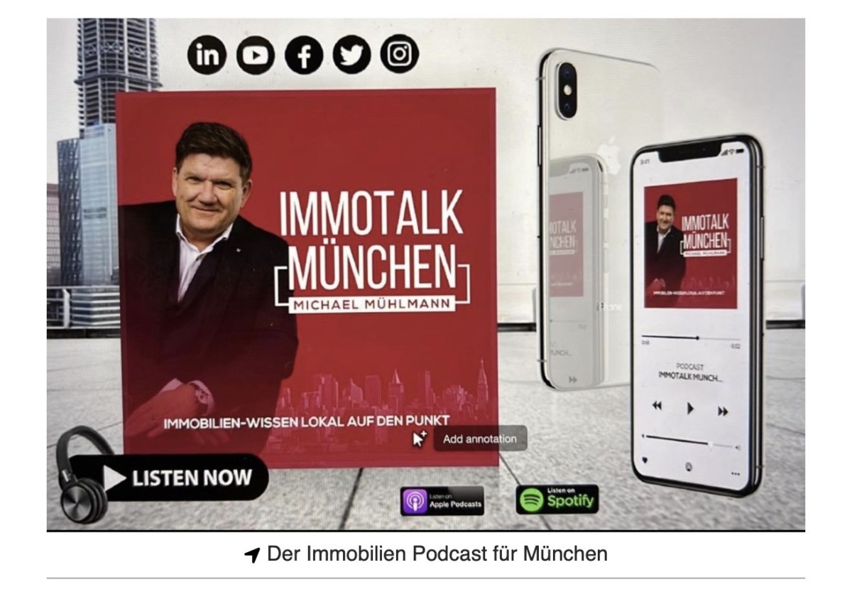 Immobilien-Podcast München: ImmoTalk München (© Michael Mühlmann )