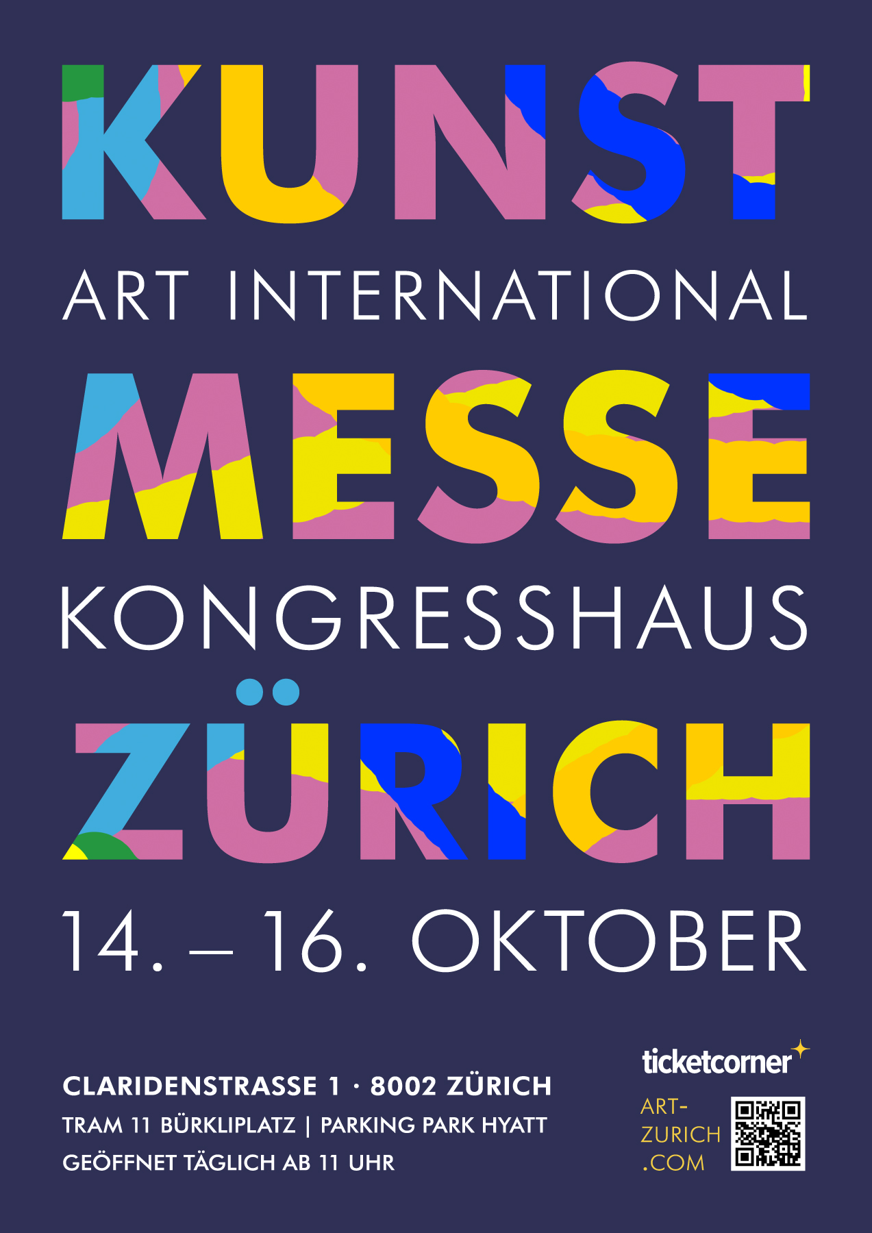 Poster Kunstmesse Zürich