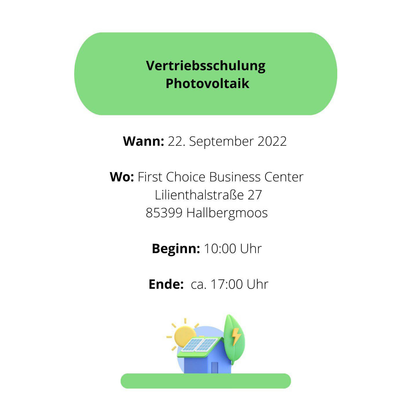 1. Beraterschulung - es gibt noch einen Platz!