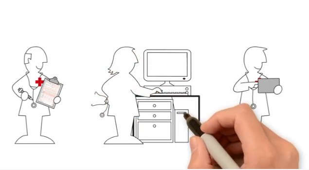 Erklärfilme für Medizinbereich von Scribble Video (Die Bildrechte liegen bei dem Verfasser der Mitteilung.)