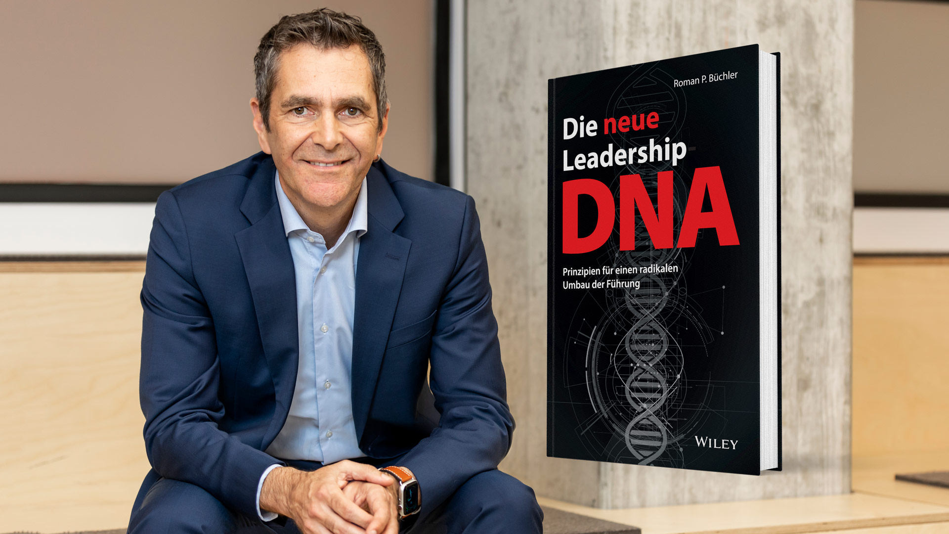 Die neue Leadership-DNA–Prinzipien für einen radikalen Umbau der Führung–das neue Buch von Roman (Die Bildrechte liegen bei dem Verfasser der Mitteilung.)