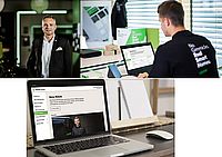 Für Rüdiger Keinberger, CEO von Loxone (linksoben)