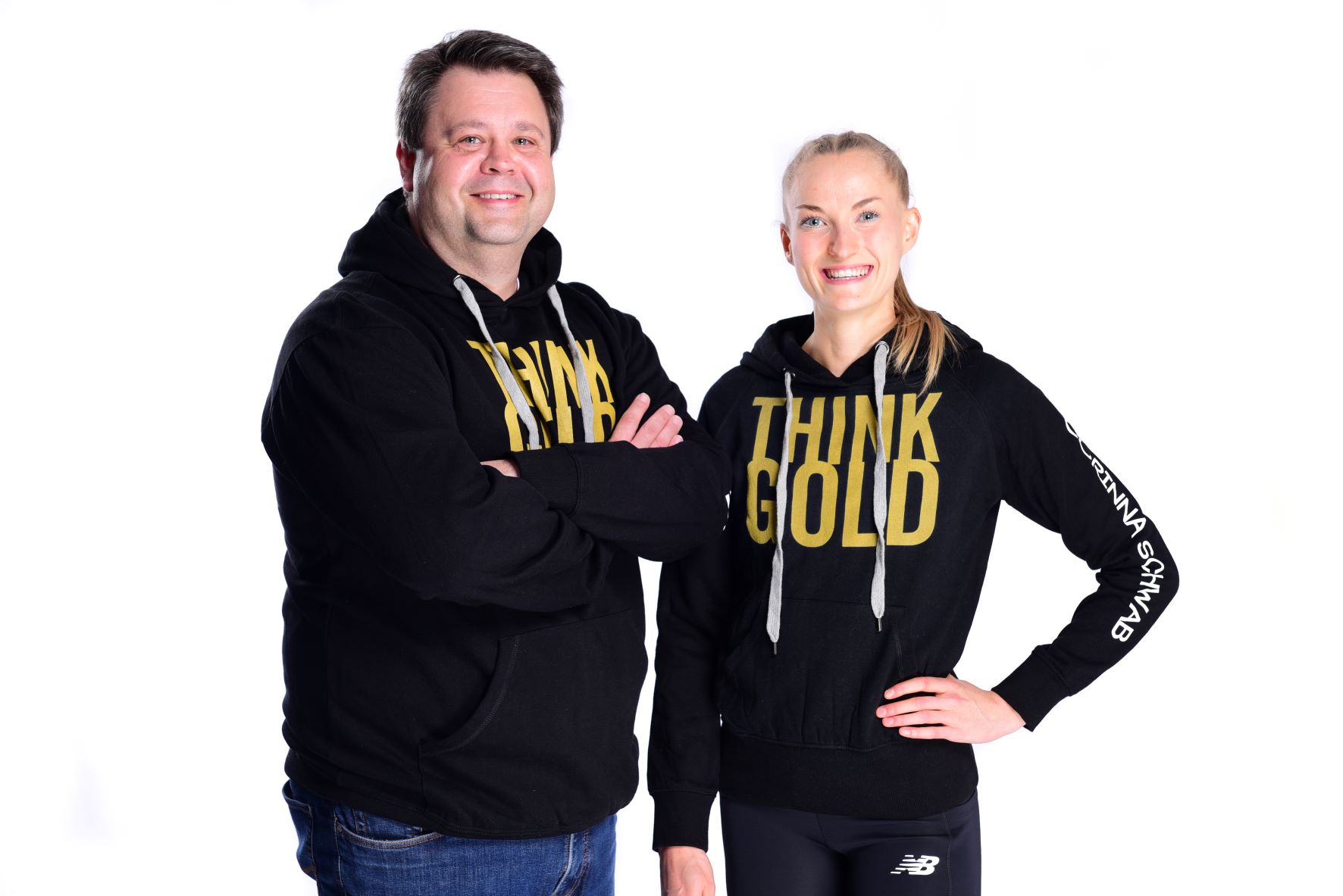 Andreas Klement und Leichtathletin Corinna Schwab (Bildquelle: Photo by studioline Photostudios GmbH) Andreas Klement und Leichtathletin Corinna Schwab (Bildquelle: Photo by studioline Photostudios GmbH)