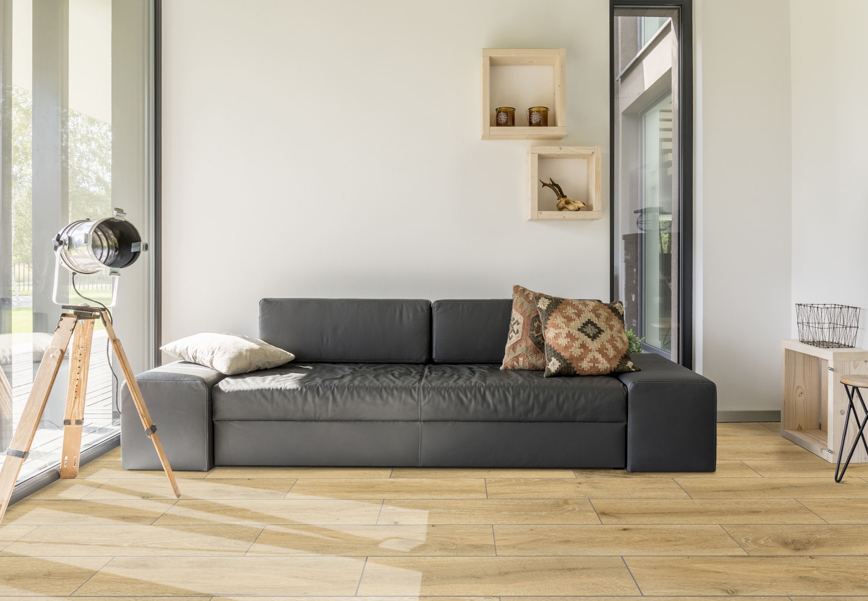 Mit den bedruckten Estrichziegeln von Tonality lassen sich Fußböden mit unverkennbarem Design realisieren. Foto: Tonality Mit den bedruckten Estrichziegeln von Tonality lassen sich Fußböden mit unverkennbarem Design realisieren. Foto: Tonality