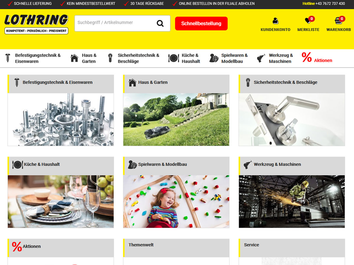 Lothring - Ihr Experte für Werkzeug