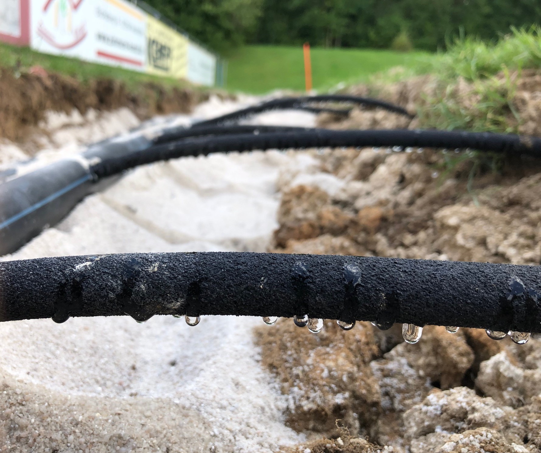 gleichmäßige Wasserverteilung in der Erde spart Wasser gleichmäßige Wasserverteilung in der Erde spart Wasser
