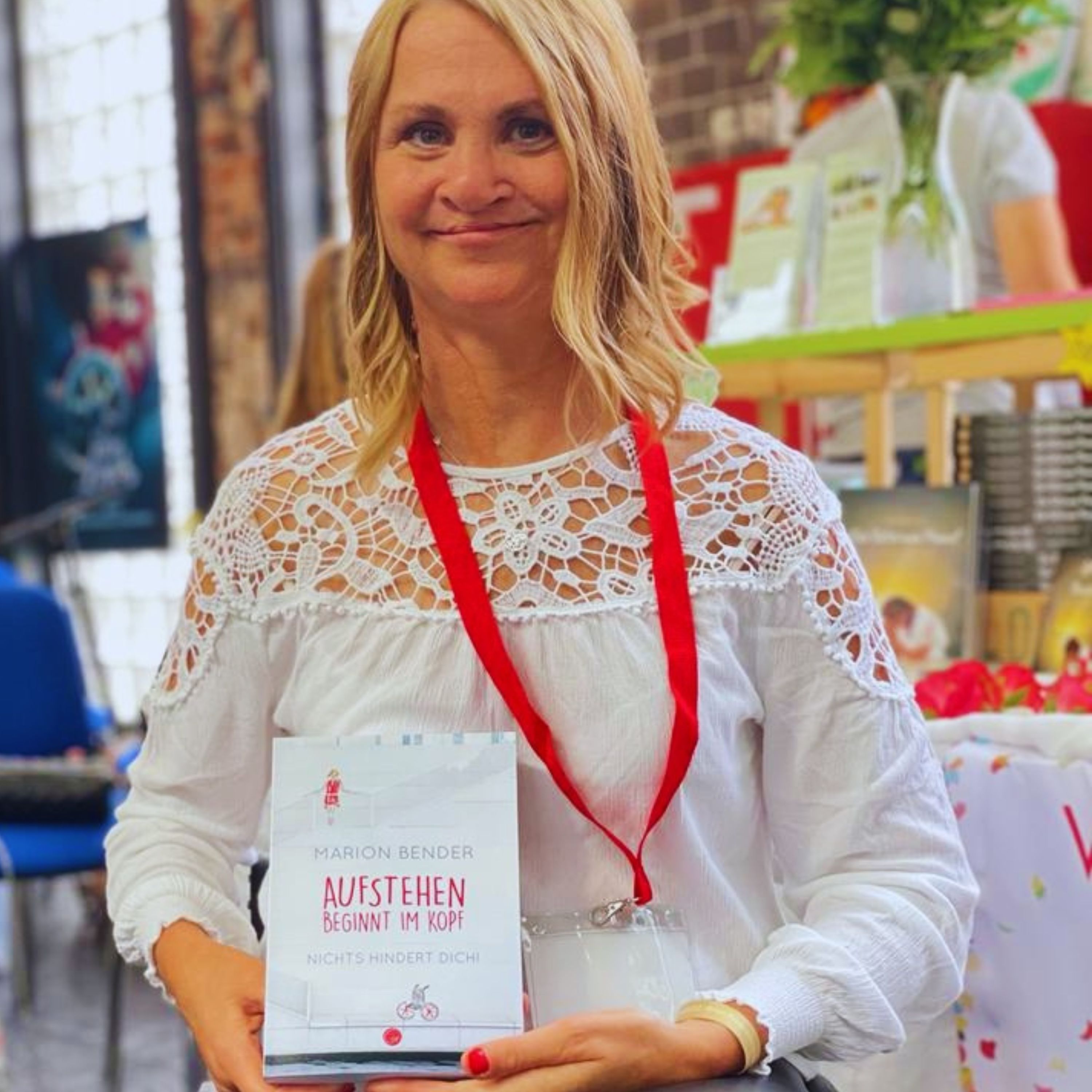 Marion Bender stellt auf der BuchBerlin ihr neues Buch 