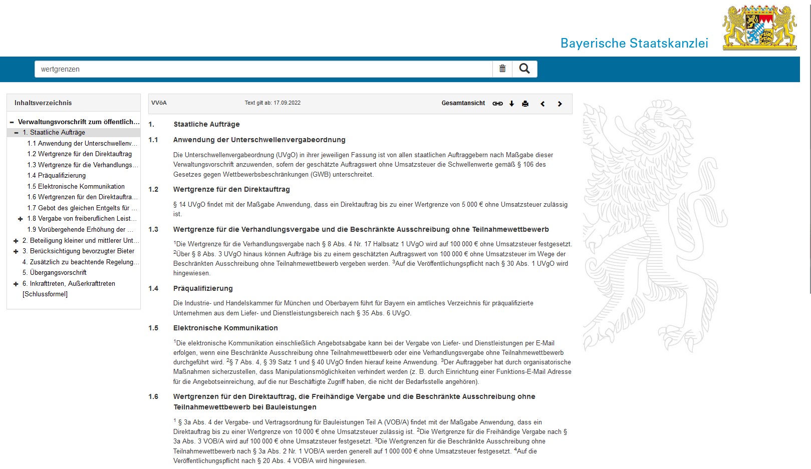 Änderungen in der Unterschwellenvergabeordnung (UVgO) Änderungen in der Unterschwellenvergabeordnung (UVgO)