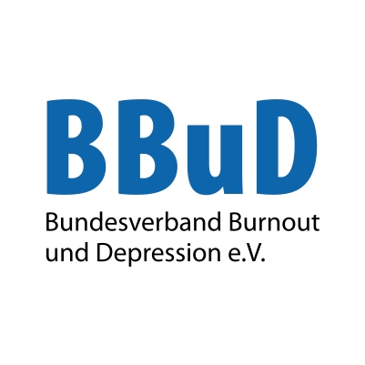 Logo Bundesverband Burnout und Depression e.V. (Bildquelle: BBuD e.V.) Logo Bundesverband Burnout und Depression e.V. (Bildquelle: BBuD e.V.)