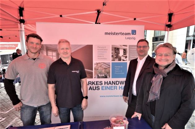 Tag des Handwerks: Leipziger Handwerksunternehmer präsentierten ihr Konzept. Foto: HWK Leipzig Tag des Handwerks: Leipziger Handwerksunternehmer präsentierten ihr Konzept. Foto: HWK Leipzig