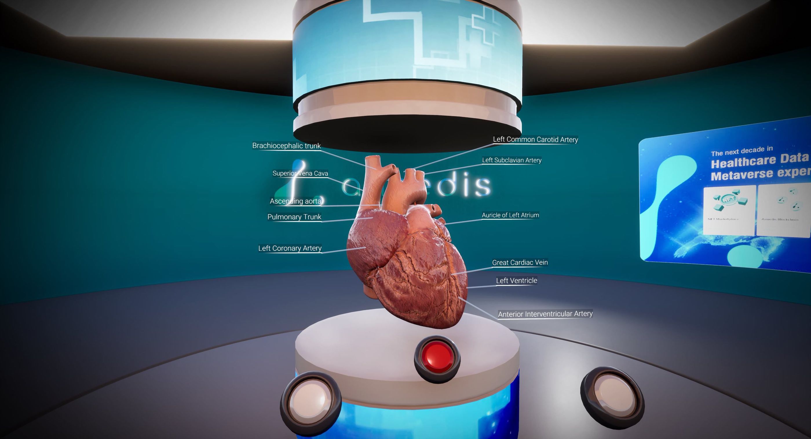 Im Metaverse sindÄrzte für Patienten rund um die Uhr erreichbar (Die Bildrechte liegen bei dem Verfasser der Mitteilung.)
