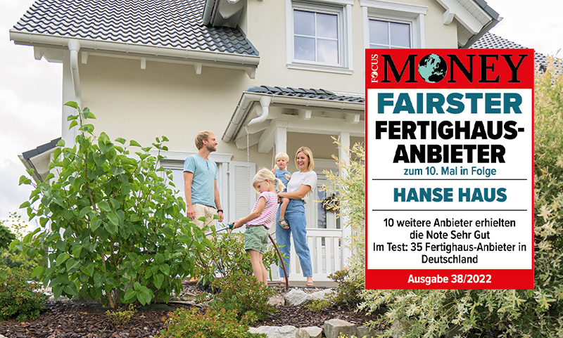 Hanse Haus zum 10. Mal in Folge als 
