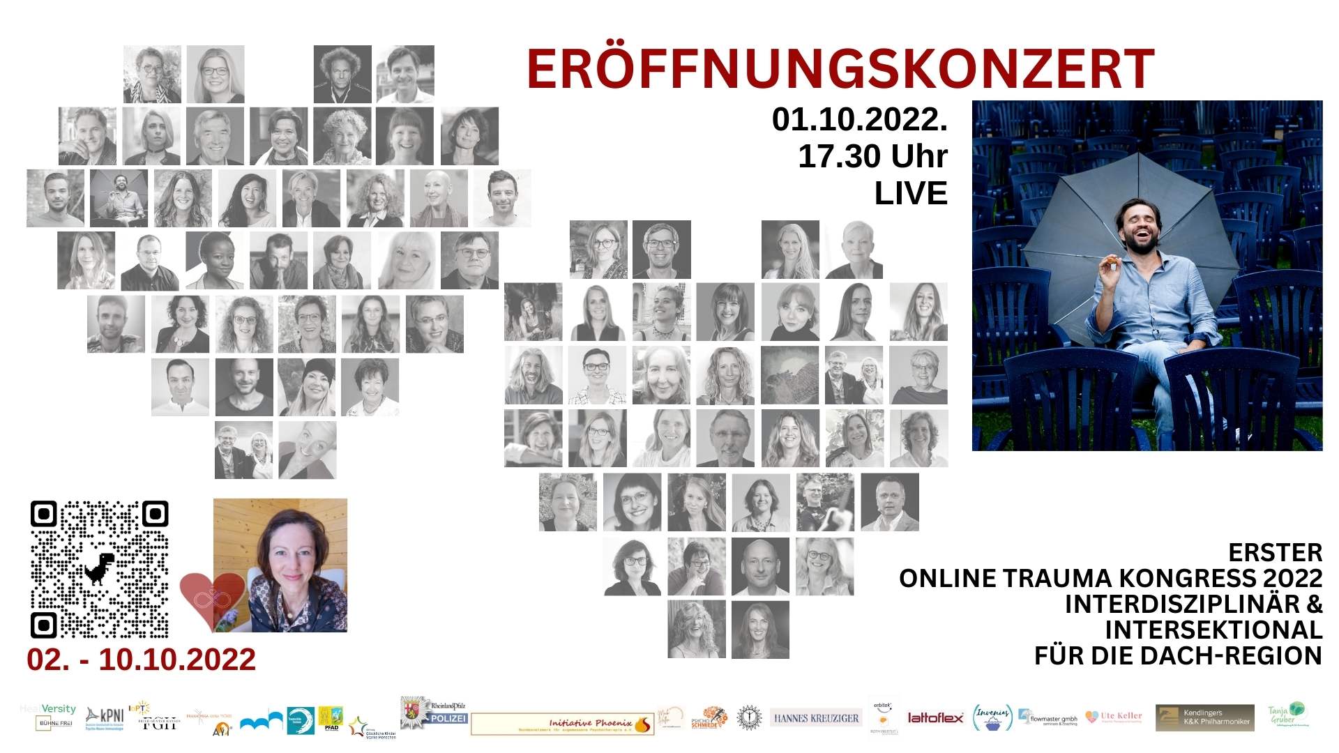 Eröffnung am 01.10.2022 - Trauma Kongress 2022 (Die Bildrechte liegen bei dem Verfasser der Mitteilung.) Eröffnung am 01.10.2022 - Trauma Kongress 2022 (Die Bildrechte liegen bei dem Verfasser der Mitteilung.)