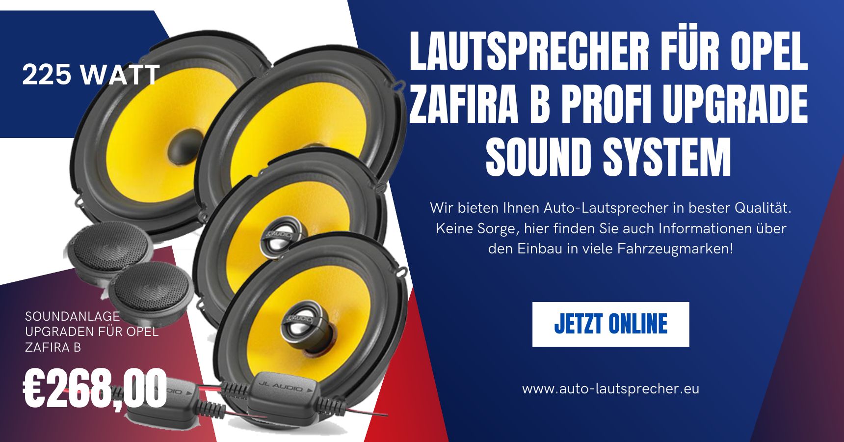 Lautsprecher für Opel Zafira B Profi Upgrade Sound System (Die Bildrechte liegen bei dem Verfasser der Mitteilung.) Lautsprecher für Opel Zafira B Profi Upgrade Sound System (Die Bildrechte liegen bei dem Verfasser der Mitteilung.)