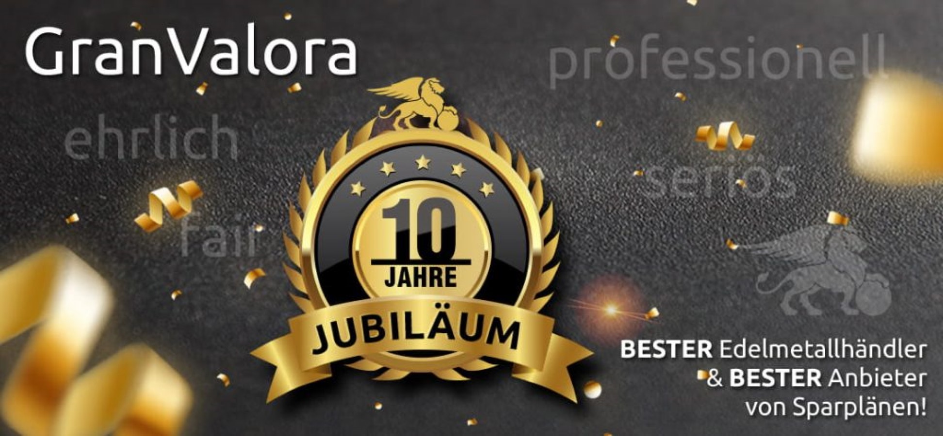10-jähriges Jubiläum GranValora 10-jähriges Jubiläum GranValora