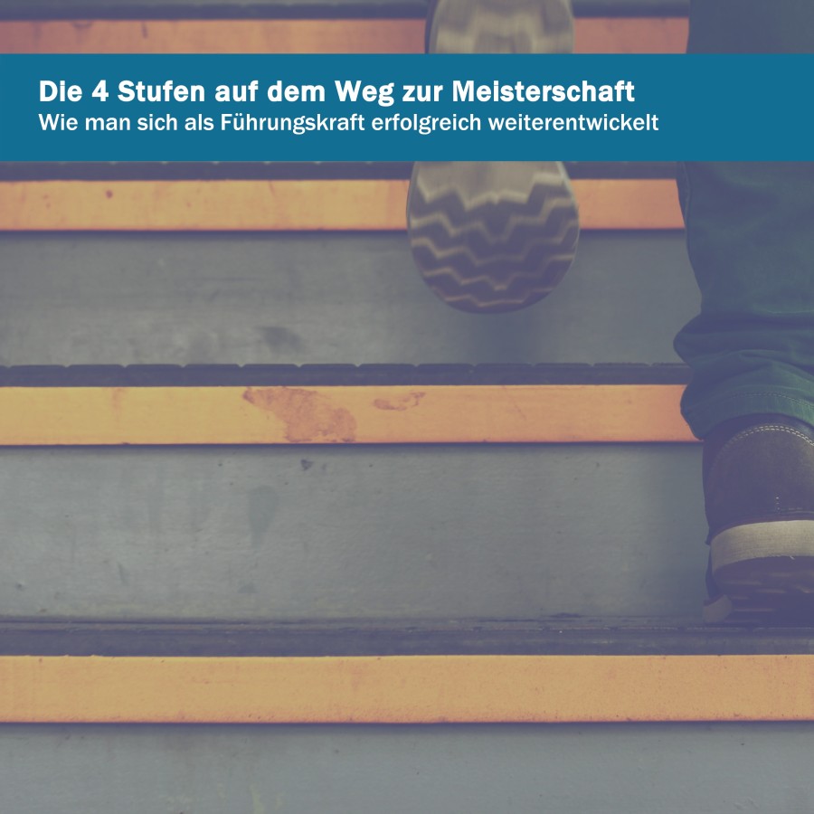 Es sind nur 4 Stufen, die man nehmen muss, um sich und seine Mitarbeiter weiterzuentwickeln (© Jake Hills / Unsplash) Es sind nur 4 Stufen, die man nehmen muss, um sich und seine Mitarbeiter weiterzuentwickeln (© Jake Hills / Unsplash)