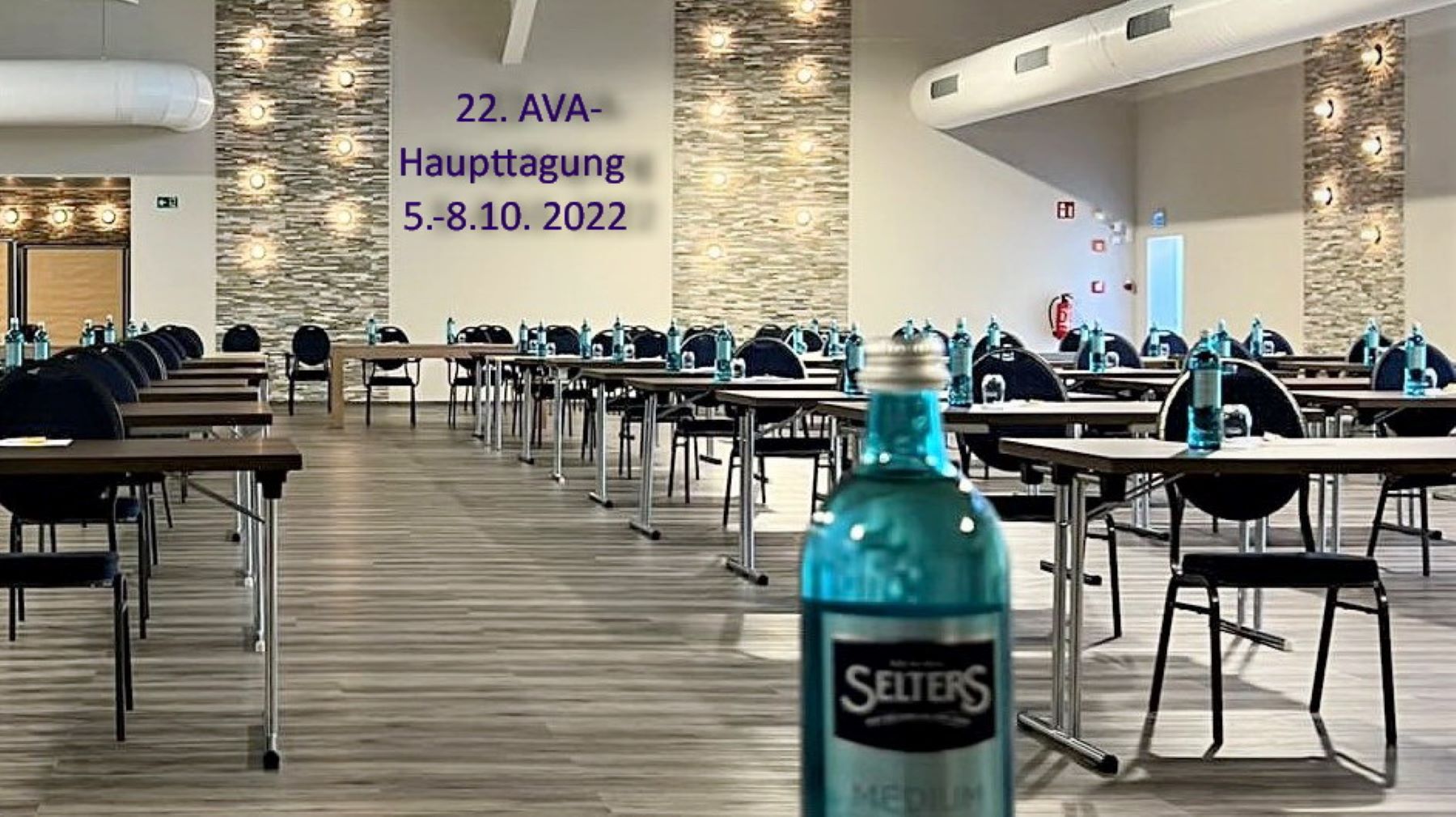 Der große Tagungsraum im AQUALUX wartet auf die Nutztierärzte Der große Tagungsraum im AQUALUX wartet auf die Nutztierärzte