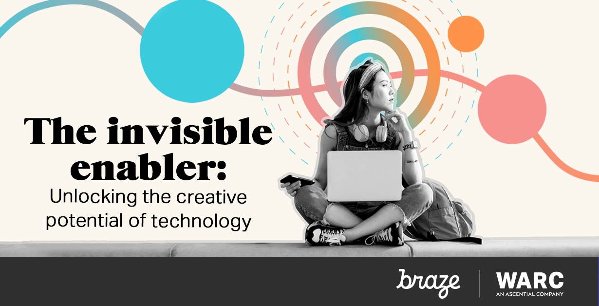 The Invisible Enabler: Unlocking the Creative Potential Powered by Technology (Bildquelle: Quelle: Braze) The Invisible Enabler: Unlocking the Creative Potential Powered by Technology (Bildquelle: Quelle: Braze)