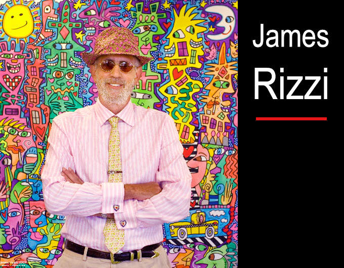 (c)  James Rizzi bei Galerie Inspire Art (Die Bildrechte liegen bei dem Verfasser der Mitteilung.)