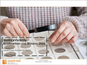 Studie eVisibility Briefmarken und Münzen 2022