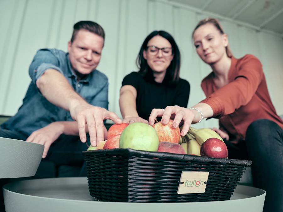 Obst am Arbeitsplatz von fruiton (Die Bildrechte liegen bei dem Verfasser der Mitteilung.)