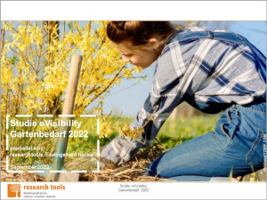 Studie eVisibility Gartenbedarf 2022 Studie eVisibility Gartenbedarf 2022