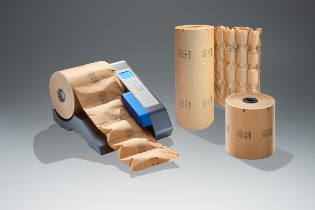 paperWave gibt es als Luftpolsterkissen und -matten (Die Bildrechte liegen bei dem Verfasser der Mitteilung.)