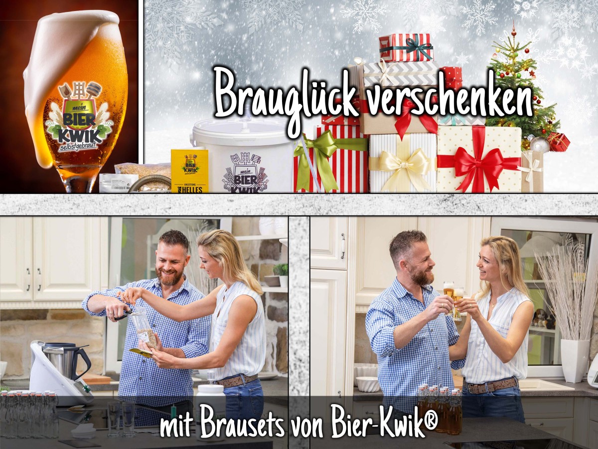 Brauglück verschenken (© Hopfen und mehr GmbH) Brauglück verschenken (© Hopfen und mehr GmbH)