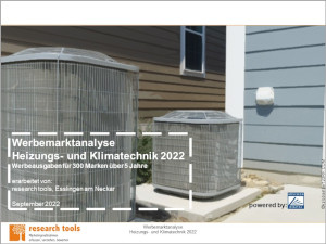 Werbemarktanalyse Heizungs- und Klimatechnik 2022 Werbemarktanalyse Heizungs- und Klimatechnik 2022