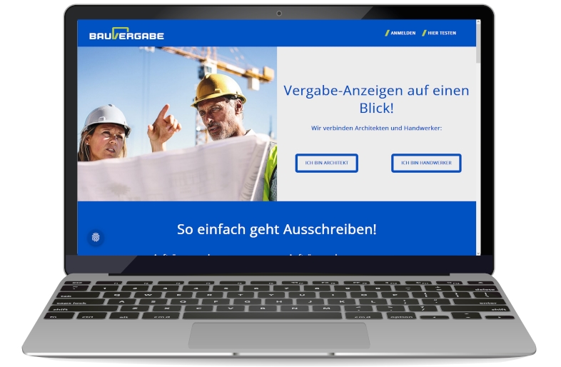 BAU-VERGABE Webportal