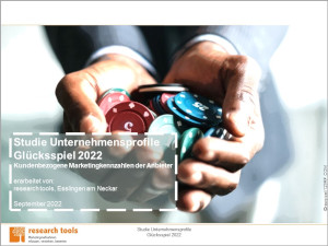 Studie Unternehmensprofile Glücksspiel 2022