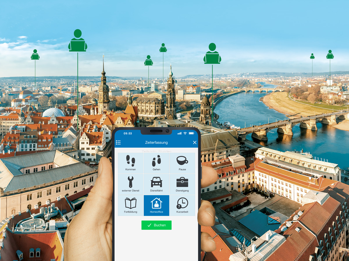 Mobile Arbeitszeiterfassung per App Mobile Arbeitszeiterfassung per App