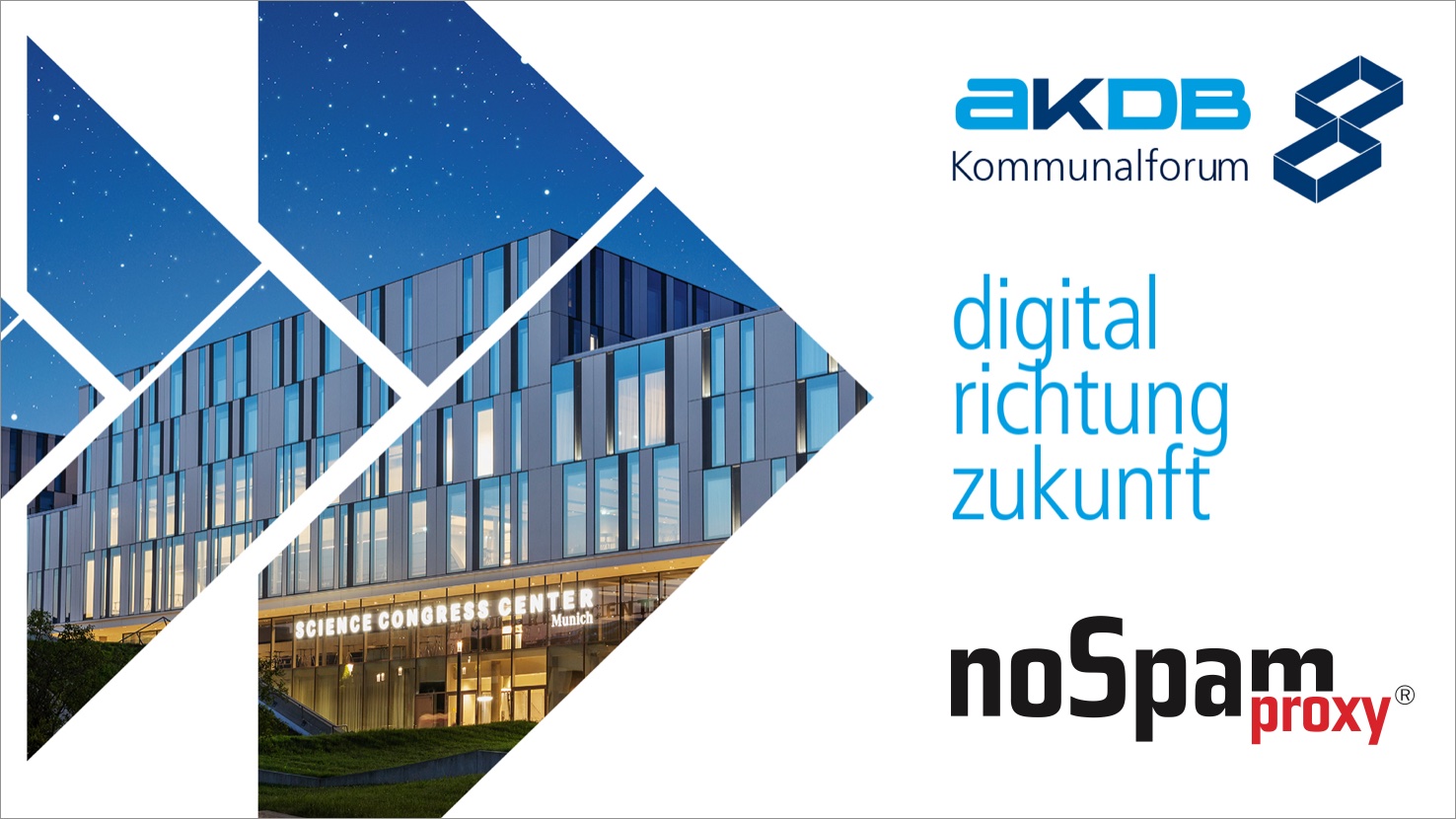 Net at Work informiert bei AKDB Kommunalforum zum Schutz von Behörden vor Cyberattacken (Die Bildrechte liegen bei dem Verfasser der Mitteilung.) Net at Work informiert bei AKDB Kommunalforum zum Schutz von Behörden vor Cyberattacken (Die Bildrechte liegen bei dem Verfasser der Mitteilung.)