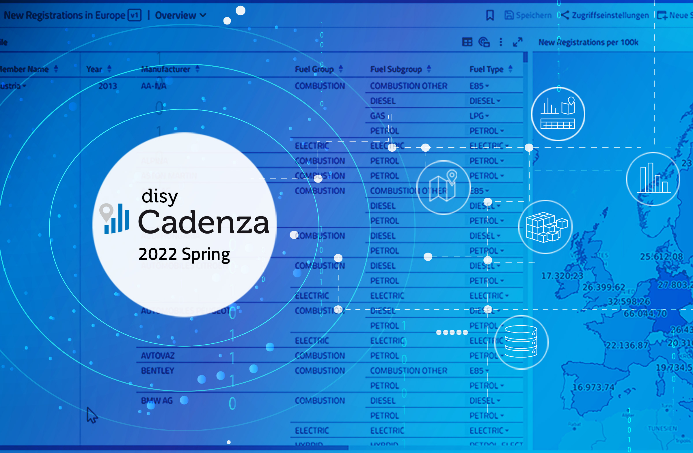 Die Business & Location Intelligence-Software disy Cadenza wurde um neue Funktionen erweitert Die Business & Location Intelligence-Software disy Cadenza wurde um neue Funktionen erweitert