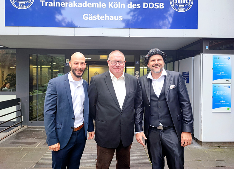 v.l.n.r. Marlon Kreis, Prof. Dr. Lutz Nordmann und Daniel Unger (Die Bildrechte liegen bei dem Verfasser der Mitteilung.)