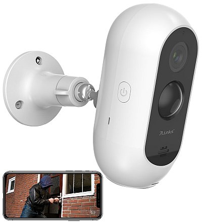 7links Akku-Outdoor-IP-Überwachungskamera IPC-675, Full HD, WLAN& App, IP65, www.pearl.de (Die Bildrechte liegen bei dem Verfasser der Mitteilung.) 7links Akku-Outdoor-IP-Überwachungskamera IPC-675, Full HD, WLAN& App, IP65, www.pearl.de (Die Bildrechte liegen bei dem Verfasser der Mitteilung.)