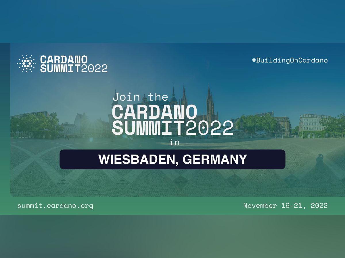 Cardano Summit offizieller Banner