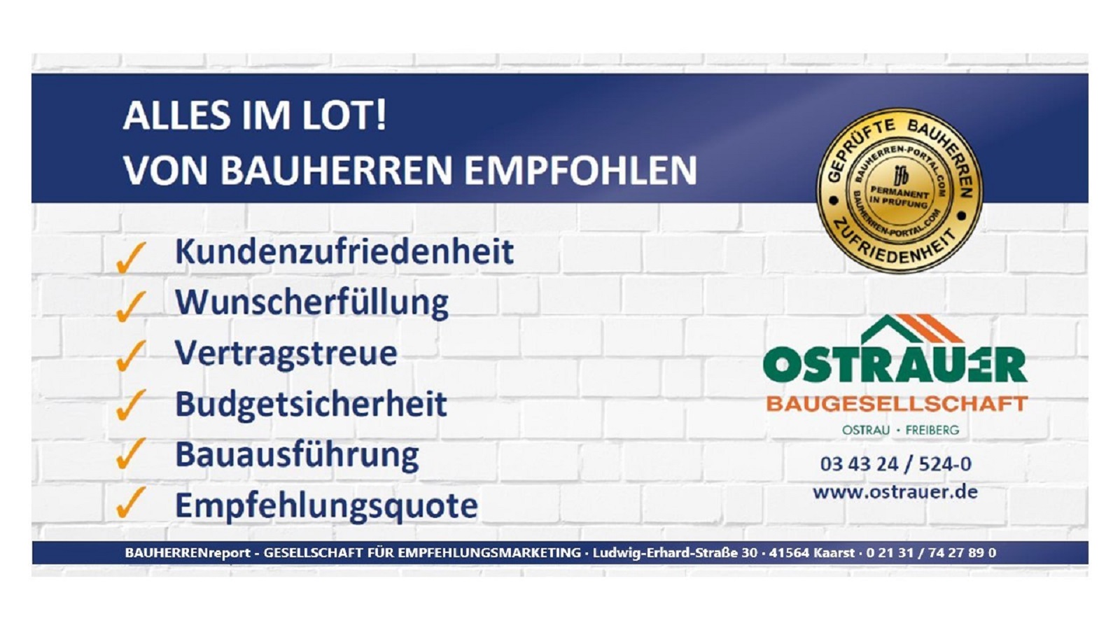 Qualität auf den Punkt gebracht