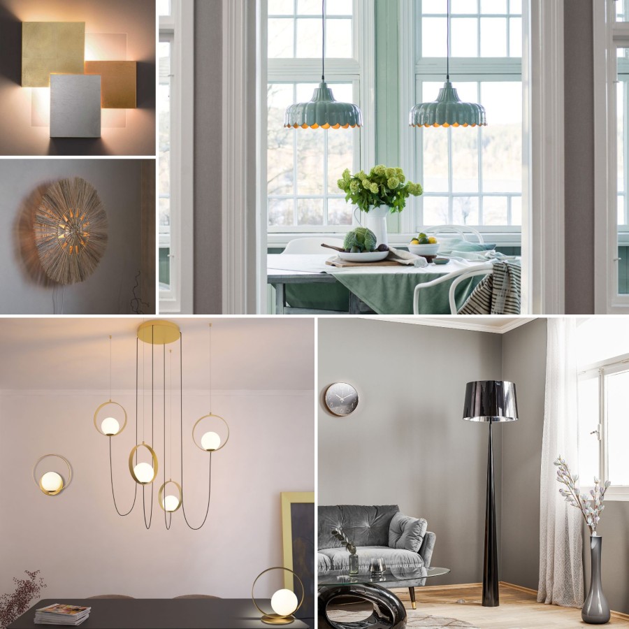 Lichtideen aus verschiedenen Welten - von futuristisch bis vintage  (© Lampenwelt.de)