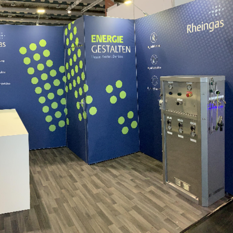 Messestand der Propan Rheingas (Die Bildrechte liegen bei dem Verfasser der Mitteilung.) Messestand der Propan Rheingas (Die Bildrechte liegen bei dem Verfasser der Mitteilung.)